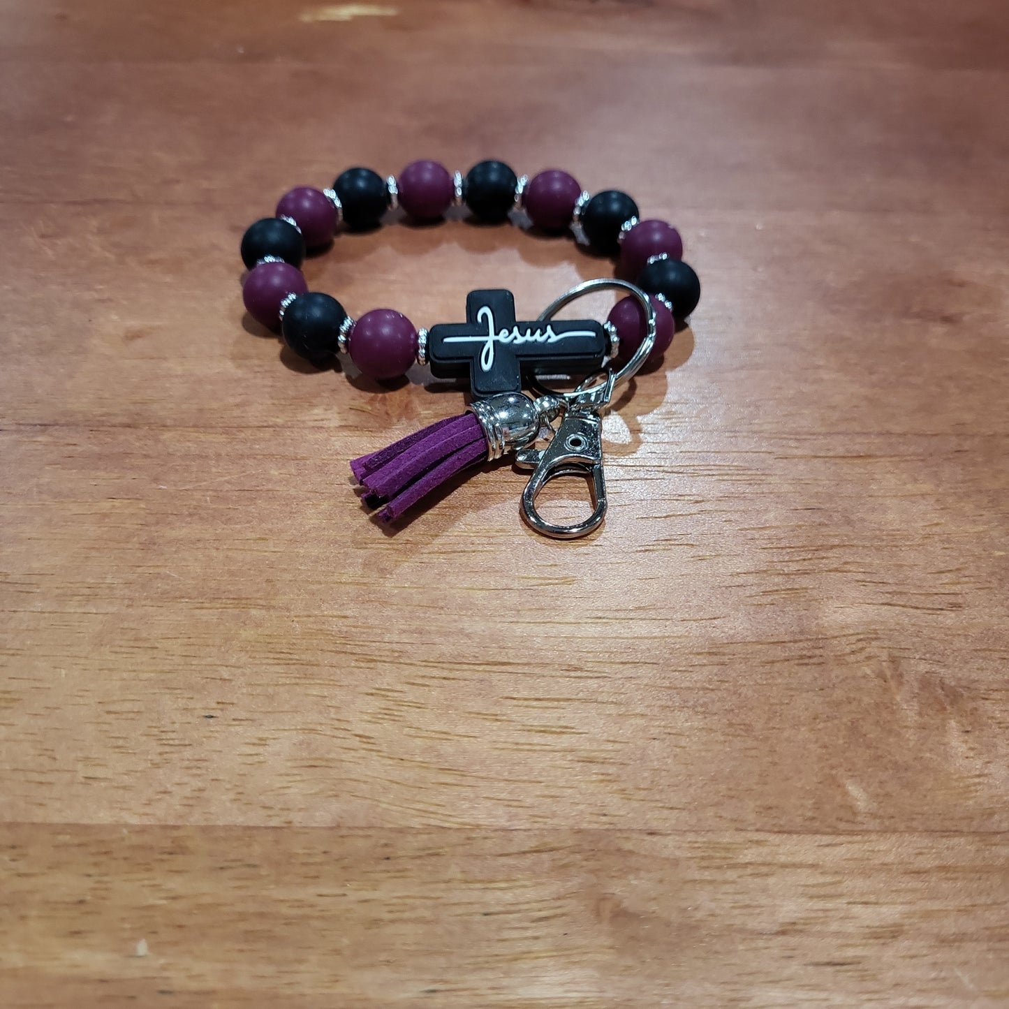 Jesus Cross Braclet/Keychain Braclet