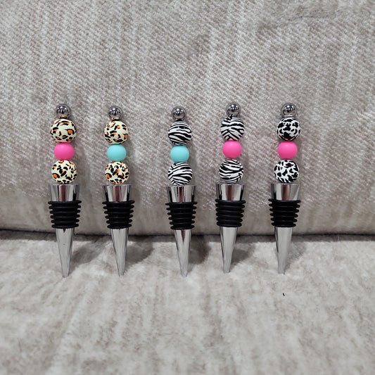 Animal Print Wine Stopper