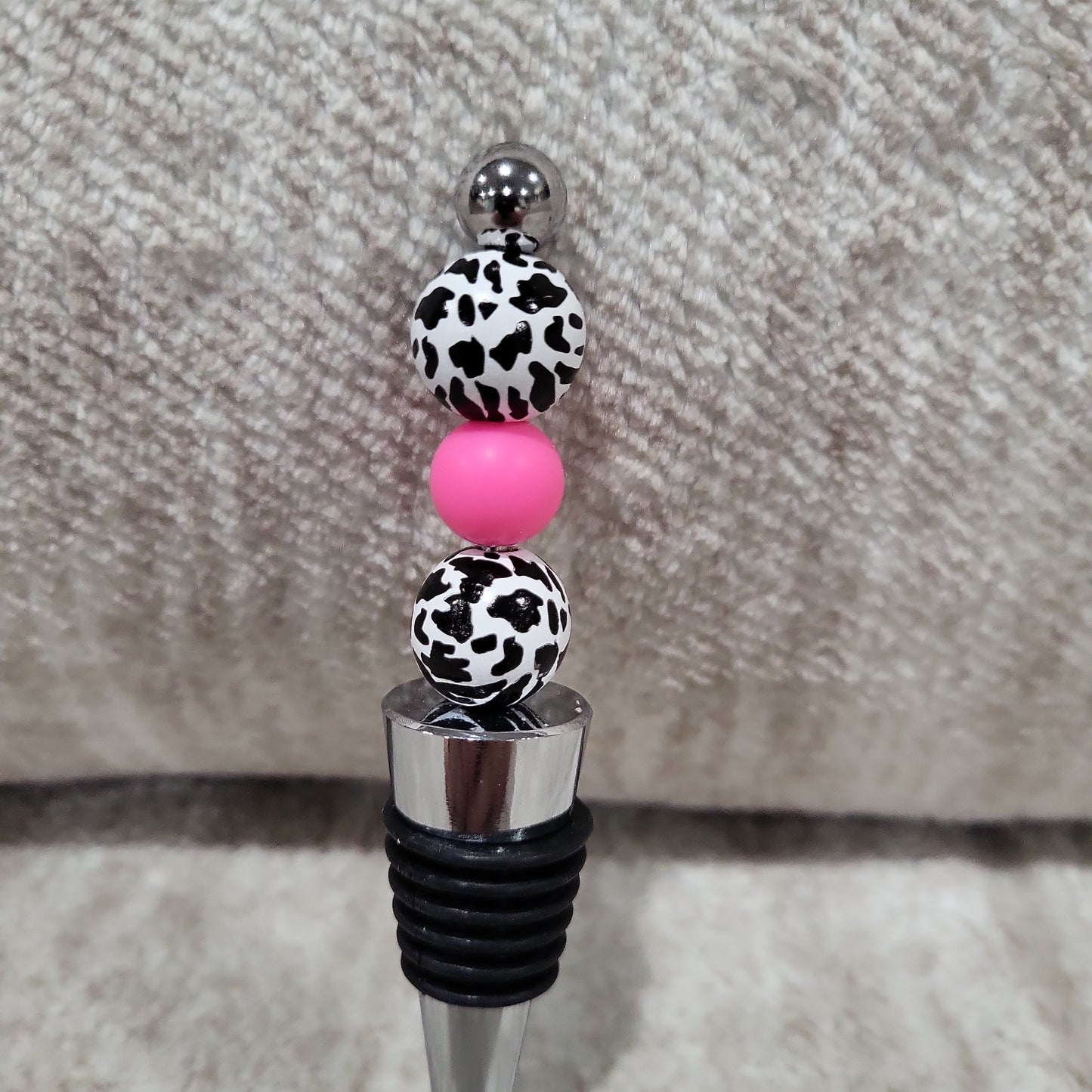 Animal Print Wine Stopper