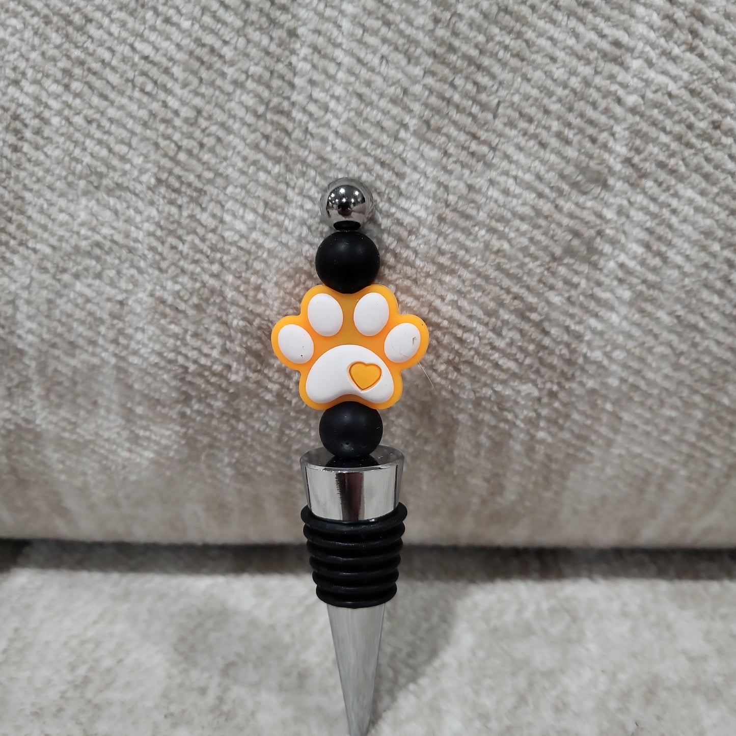 Paw Print Wine Stopper