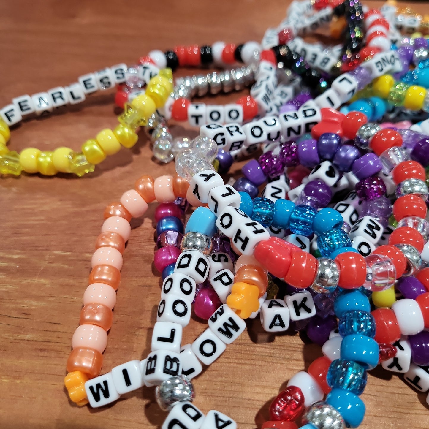 Taylor Swift Inspired Friendship Bracelets 5 Total Random