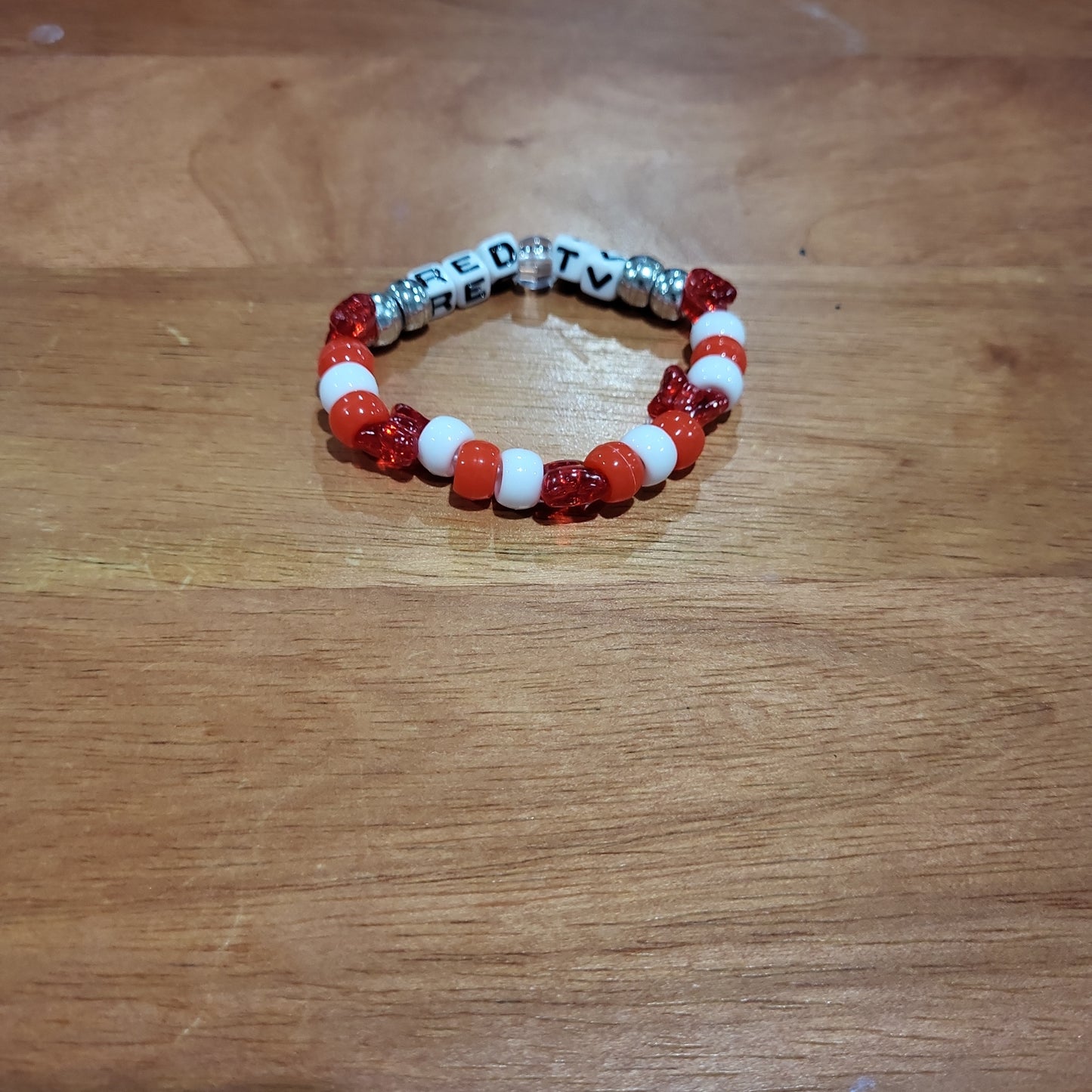 Taylor Swift Inspired Red Album Themed Bracelets 5 Total