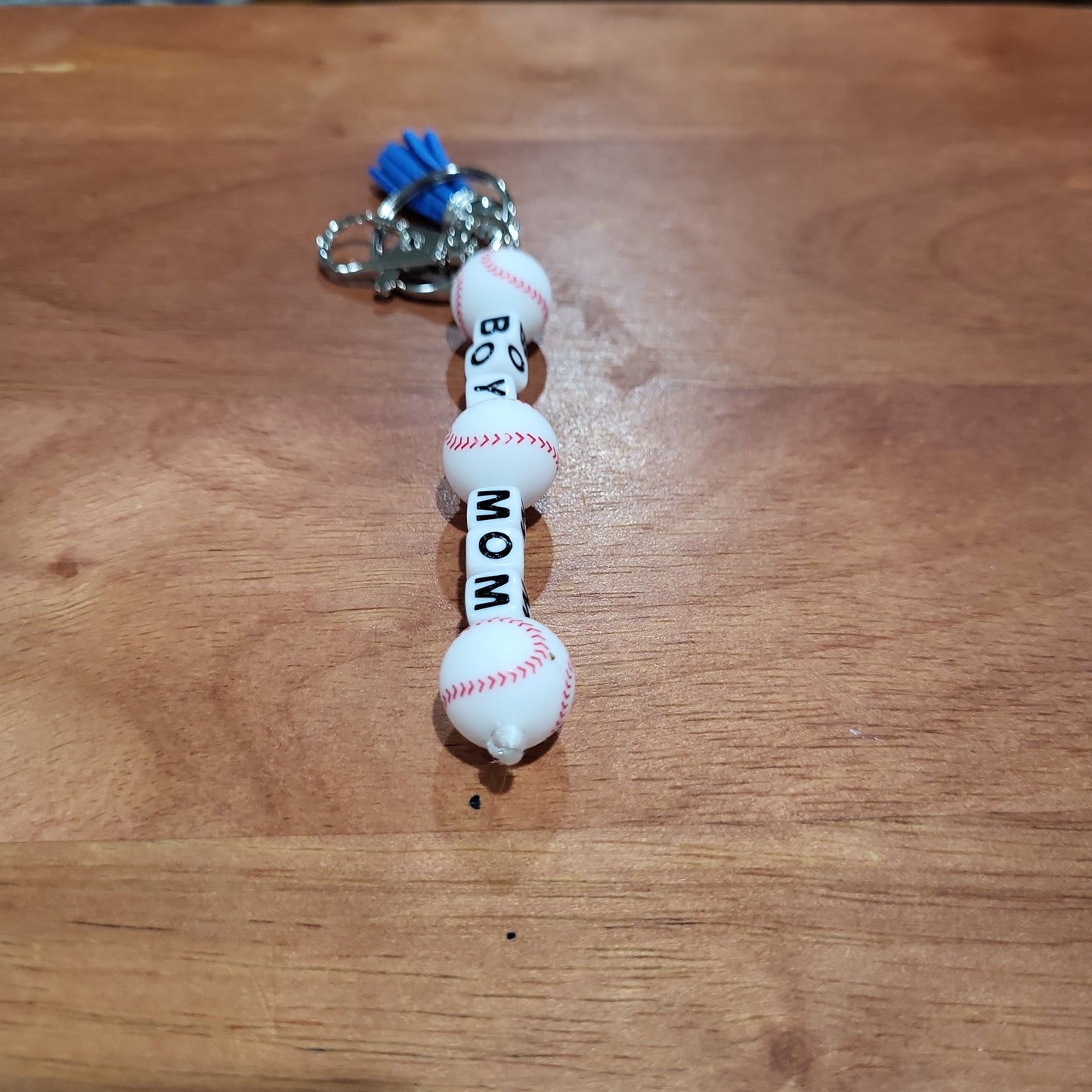 Boy Mom Sports Themed Keychains