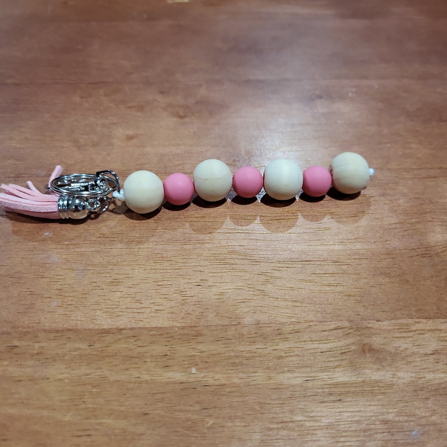 Wooden Beaded Keychains