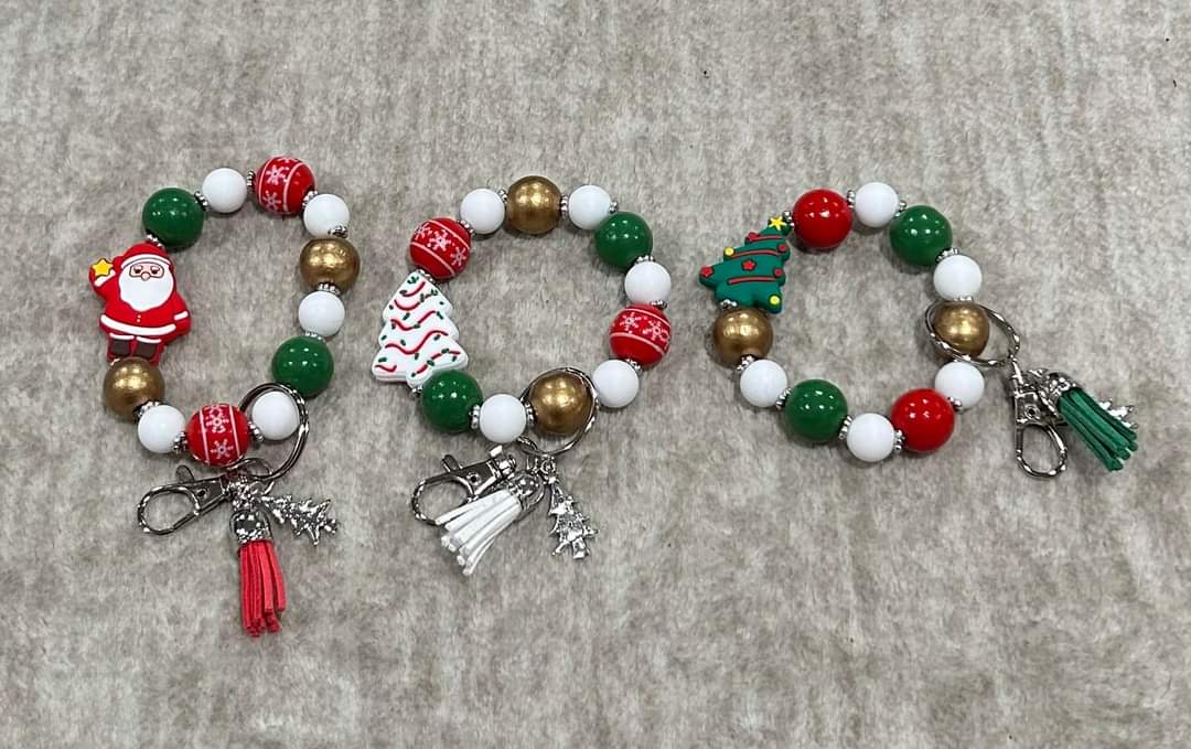 Christmas Bracelets/Keychains Bracelets