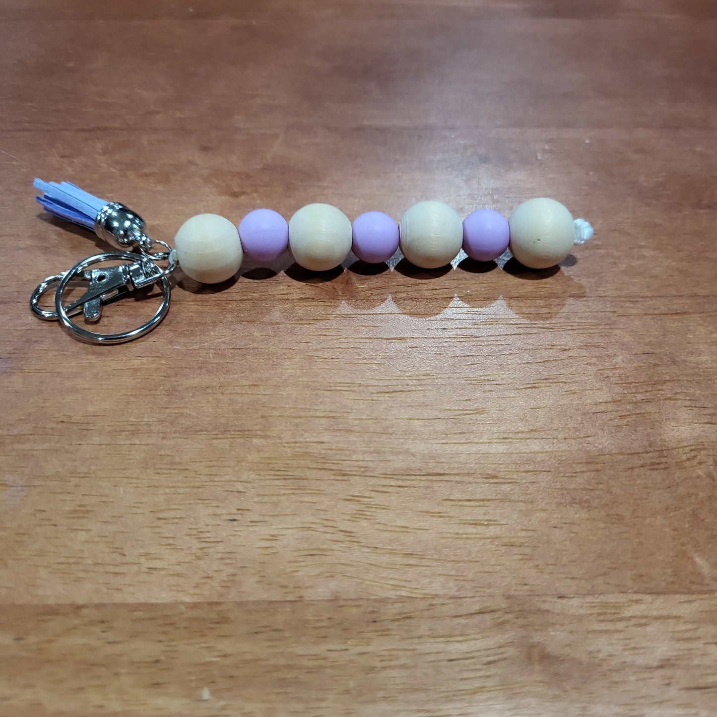 Wooden Beaded Keychains